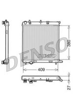 Denso DRM21026 - Chladič vody