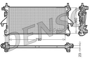 Denso DRM21100 - Chladič vody