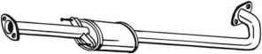 Bosal 278-671 - Stredný tlmič