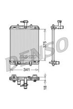Denso DRM21600 - Chladič vody