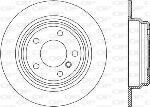 Open Parts BDR1753.10 - Brzdový kotúč -