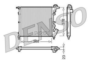 Denso DRM23002 - Chladič vody