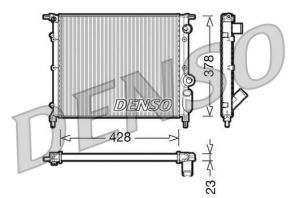 Denso DRM23004 - Chladič vody