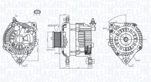 Magneti Marelli 063731946010 - Alternátor -