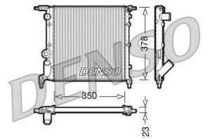 Denso DRM23005 - Chladič vody