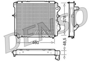 Denso DRM23007 - Chladič vody