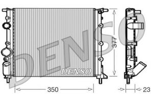 Denso DRM23010 - Chladič vody