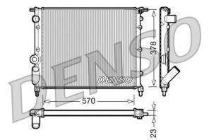 Denso DRM23013 - Chladič vody