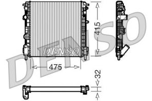 Denso DRM23014 - Chladič vody