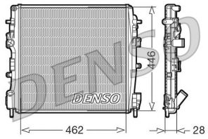 Denso DRM23018 - Chladič vody