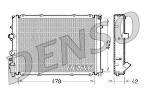 Denso DRM23031 - Chladič vody