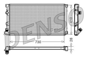 Denso DRM23090 - Chladič vody