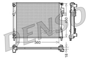 Denso DRM23095 - Chladič vody