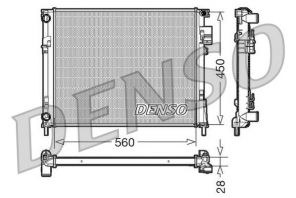 Denso DRM23096 - Chladič vody