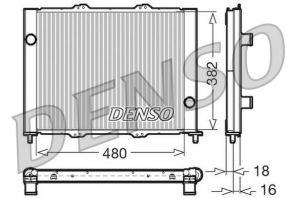 Denso DRM23099 - Chladič vody