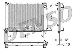 Denso DRM23100 - Chladič vody
