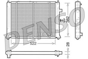 Denso DRM24014 - Chladič vody