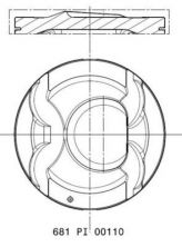 Mahle 681 PI 00110 000 -  -
