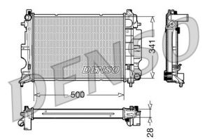 Denso DRM25011 - Chladič vody
