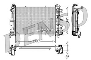 Denso DRM25012 - Chladič vody
