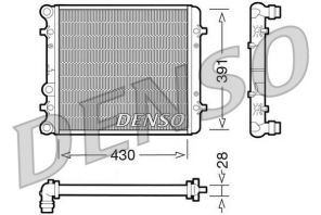 Denso DRM32002 - Chladič vody