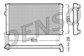 Denso DRM32009 - Chladič vody