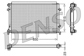 Denso DRM32018 - Chladič vody