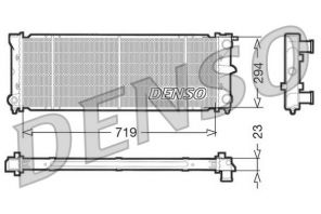 Denso DRM32026 - Chladič vody