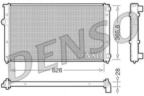 Denso DRM32027 - Chladič vody