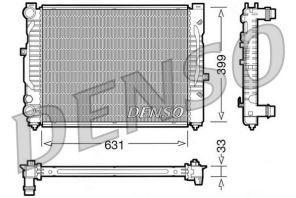Denso DRM32029 - Chladič vody