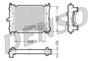 Denso DRM32033 - Chladič vody