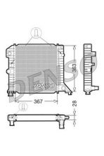 Denso DRM33020 - Chladič vody
