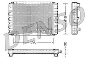 Denso DRM33030 - Chladič vody