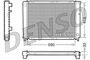 Denso DRM33031 - Chladič vody