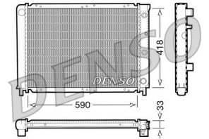 Denso DRM33032 - Chladič vody
