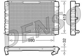 Denso DRM33033 - Chladič vody