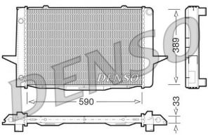 Denso DRM33041 - Chladič vody
