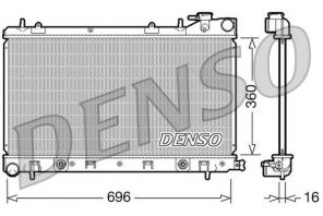 Denso DRM36002 - Chladič vody