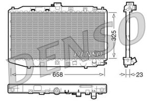 Denso DRM40002 - Chladič vody