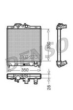 Denso DRM40004 - Chladič vody