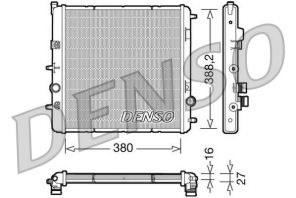 Denso DRM07003 - Chladič vody