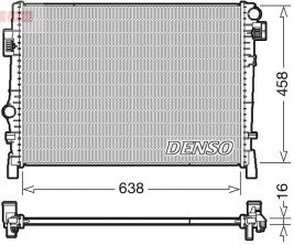 Denso DRM09054 - Chladič vody