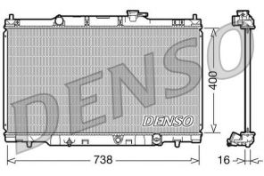 Denso DRM40011 - Chladič vody