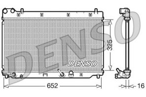Denso DRM40014 - Chladič vody