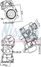Nissens 98181 - Ventil AGR/EGR -
