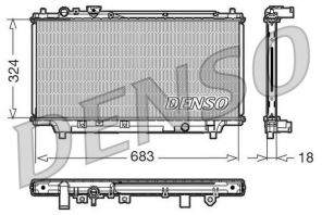 Denso DRM44002 - Chladič vody