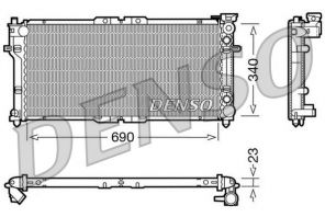Denso DRM44004 - Chladič vody