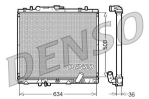 Denso DRM45020 - Chladič vody