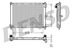 Denso DRM46003 - Chladič vody
