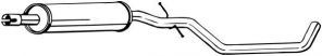 Bosal 281-911 - Stredný tlmič